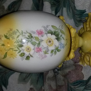 Egg on a Pedestal - Pottery