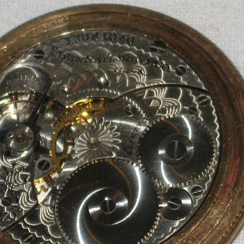 Elgin Pocket Watch Antique in Hunter Case