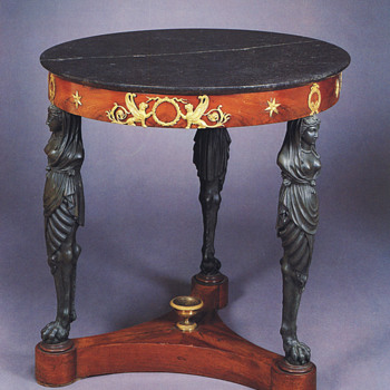 Table (Gueridon) by Bernard Molitor  - Furniture