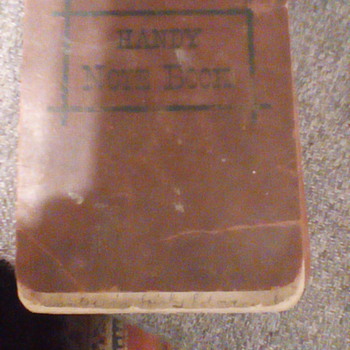 Vintage notebook - Books