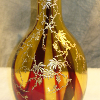 Victorian pierced bottle form...