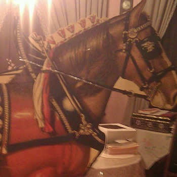 Vintage Clydesdale Stand-up