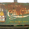 City Club special tin beer sign made by Schmidt brewing