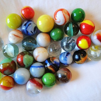 What kind of Marbles are these. I inherited a collection but do not know what they are.