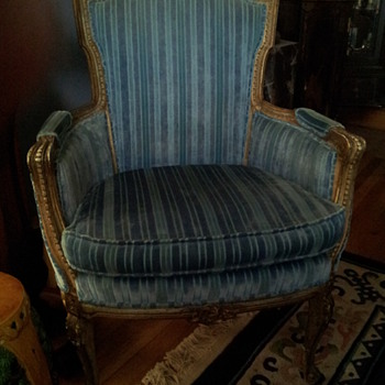 Pair French Style Chairs - Furniture