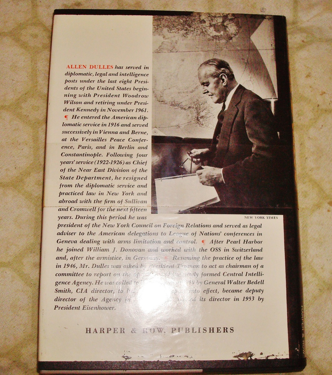 Allen Dulles The Craft Of Intelligence Allen Dulles The Craft Of Intelligence