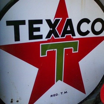 Texaco sign