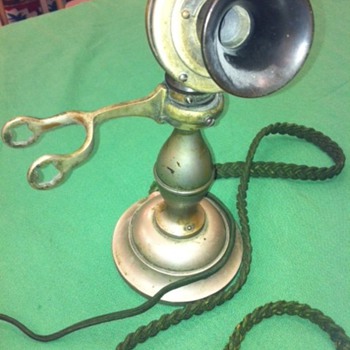 American Electric Potbelly Candlestick