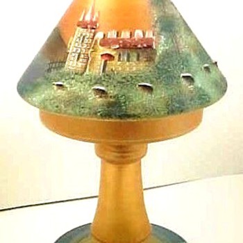 RUCKL LANDSCAPE LAMP-CZECH GLASS - Lamps