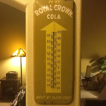 Royal Crown Cola 1953 Thermometer