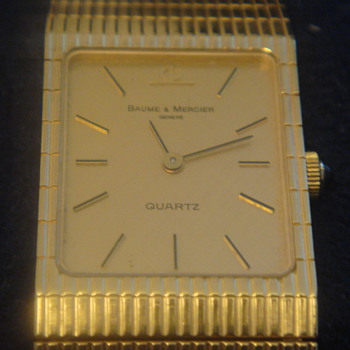 Vintage Baume & Mercier 14k Gold Men's Watch