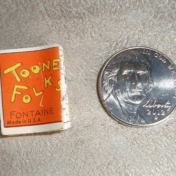 RARE! Toonerville Folks Fontaine Fox MINIATURE Comic Strip "Little Brother" Bell Newspaper Syndicate - Comic Books