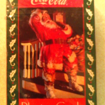 coca cola playing cards