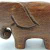 Hand Carved Teak Elephant