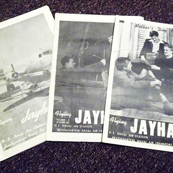 1945 Flying Hawk Magazines - Paper