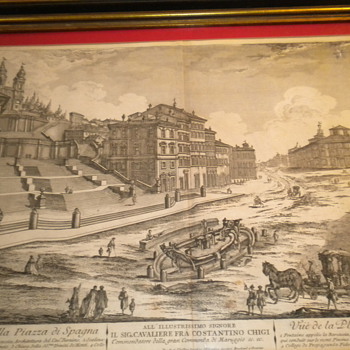 1800's Etching