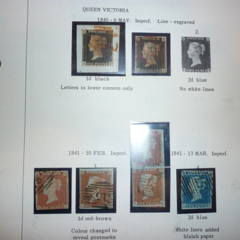 British stamp album from 1966 onwards. - Stamps