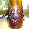 Rieger Bottling Wks beer (?) bottle Binghamton, NY