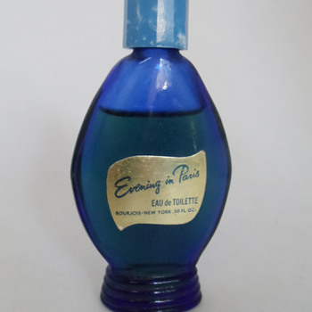 Vintage "Evening in Paris" Eau de Toilette Bottle - Bottles