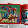 1978 Superman lunch box with bottle.