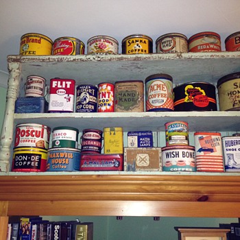 My tin collectin