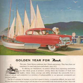 1952 - Budd Co. / Nash Advertisement