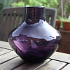 A Geoffrey Baxter Whitefriars Soda Glass vase pattern number 9599 c1966-70