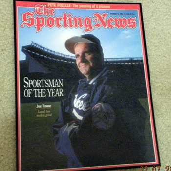 SPORTING NEWS PRESS PLATES