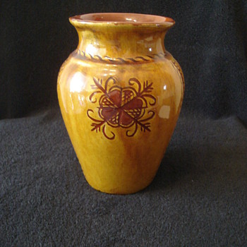 Decorated Collectible Vase/Mystery - Art Pottery
