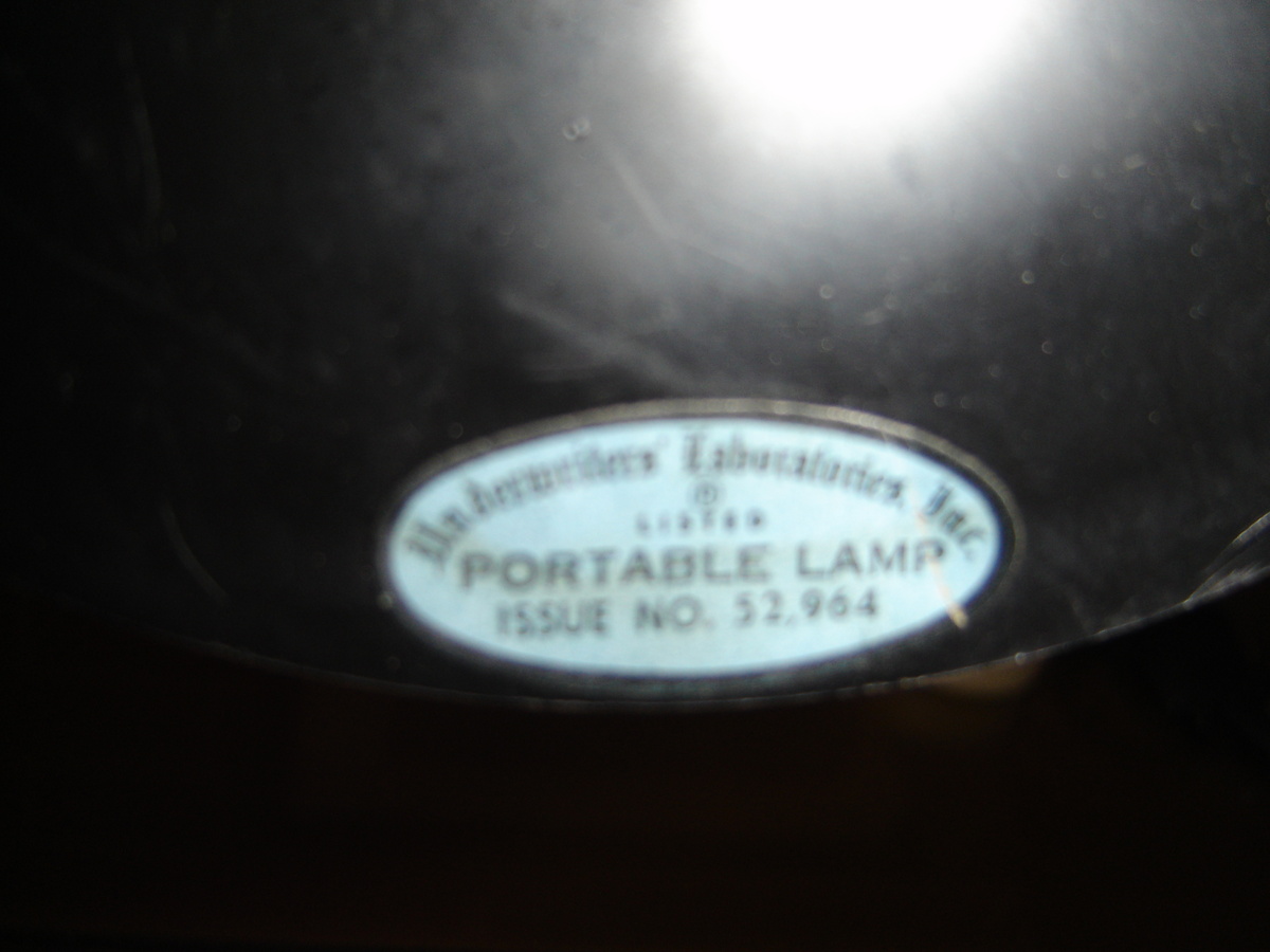 Vintage Underwriters Laboratories Lava Lamp Collectors Weekly