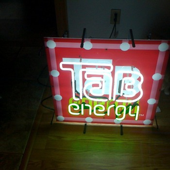 Tab Energy neon sign help