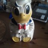 Vintage Donald Duck and Joe Caricoa Leeds Cookie Jar