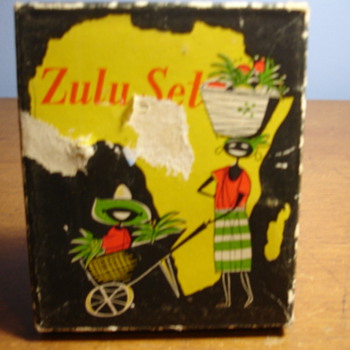 ZULU African set - bottle opener and ashtray..Please help. - Asian