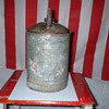 Galvenised Fuel Can