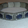 Antique Art Deco Bracelet Blue Stones 