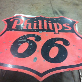 Phillips 66 dated 1956,Coca Cola bottle rack,Dupont antifreeze cardboard from 1920's,Candy machine from 40's