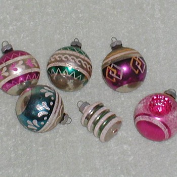 1950's/1960's Christmas Ornaments - Christmas