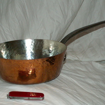 Baumalu 7.5 Quart Copper "Splay-Sided" Sauce Pan ~ France - Kitchen