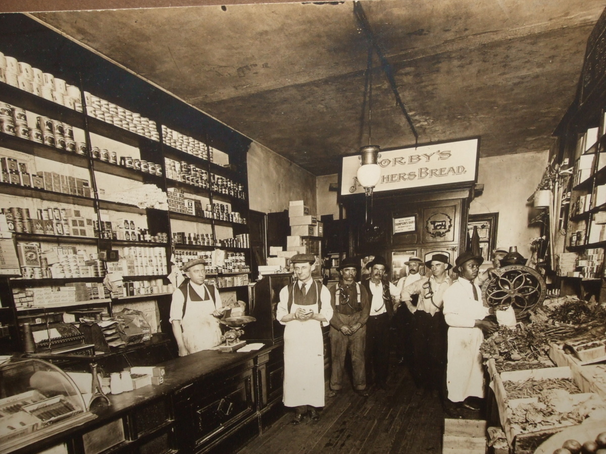 Photograph of Grocery Store in Washington D.C. c. 1900 Collectors Weekly