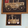 junk art made of old watches