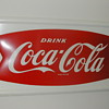 1965 Coca-Cola Arciform Sign 24"x50" 