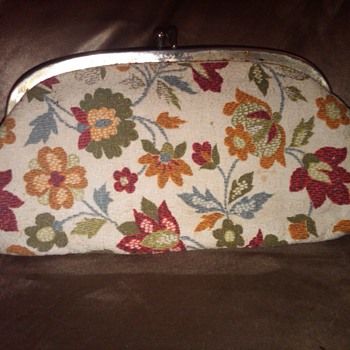 Flower Design Ladies Clutch