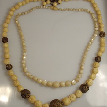 New old necklaces. - Costume Jewelry