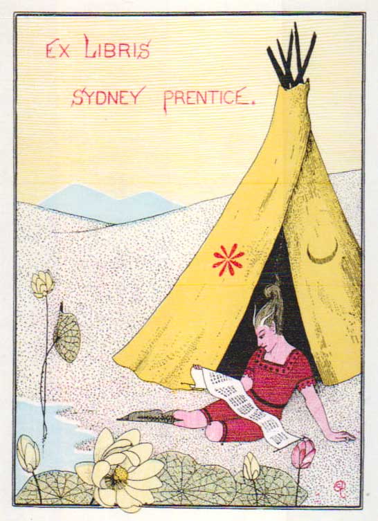 A design for Sydney Prentice featuring a teepee.
