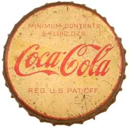 coca-cola bottle cap