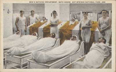 Men’s Bathing Department, Bath House, Hot Springs National Park, Ark., 1920s, Unknown Aritst, The Metropolitan Museum of Art, Walker Evans Archive, 1994 Men’s Bathing Department, Bath House, Hot Springs National Park, Ark., 1920s, Unknown Aritst, The Metropolitan Museum of Art, Walker Evans Archive, 1994