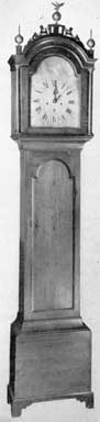 By Benjamin Willard: Made about 1775 at Roxbury, Mass., by the eldest of the four Willard brothers. Simon, greatest of the Willards, learned his trade from Benjamin. By Benjamin Willard: Made about 1775 at Roxbury, Mass., by the eldest of the four Willard brothers. Simon, greatest of the Willards, learned his trade from Benjamin.