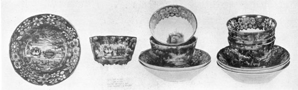 A Set of Baltimore & Ohio Teacups: Made by Enoch Wood & Sons, these show the engine and one passenger coach. A Set of Baltimore & Ohio Teacups: Made by Enoch Wood & Sons, these show the engine and one passenger coach.