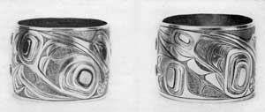 Illustration VII: Candleholder by Ranvoyze: One of a set of twelve of varying sizes at the church of Saint Augustin, Portneuf, Quebec. This one is twenty-one' inches high. Illustration VII: Candleholder by Ranvoyze: One of a set of twelve of varying sizes at the church of Saint Augustin, Portneuf, Quebec. This one is twenty-one' inches high.