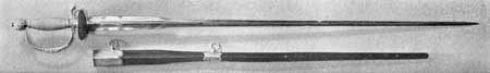 Sword, with Silver Hilt and Scabbard Mountings by William Cario I: Made between 1740-1745 for a member of the Peirce family of Portsmouth, this is the only specimen that has been found so far bearing the touch-mark of the elder Cario. Sword, with Silver Hilt and Scabbard Mountings by William Cario I: Made between 1740-1745 for a member of the Peirce family of Portsmouth, this is the only specimen that has been found so far bearing the touch-mark of the elder Cario.